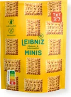 Leibniz MINIS bezlepkové a bezlaktózové lahodné máslové sušenky 100g