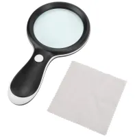 LED lupa,Osvětlená ruční lupa,Osvětlená lupa,Čtecí lupa,Lupa,Zvětšovací sklo,Lupa