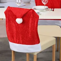 Vianočný návlek na stoličku X-MAS- Samt HI-54161