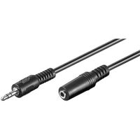 Goobay predlžovací kábel pre slúchadlá a audio AUX; 3-pin 3,5 mm 50090 5 m
