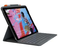 Logitech Slim Folio - QWERTY - Dänisch - Finnisch - Norwegisch - Schwedisch - 1,7 cm - 1,5 mm - Apple - iPad (7th Gen)