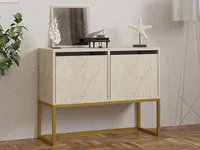 Skye Decor, Zermat - Travertine, Wohnzimmerschränke, Travertin, 90 x 70 x 34 cm