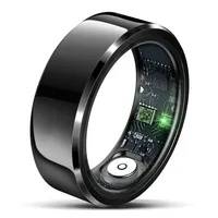 Smartring SR6, Schwarz, Größe 9 - 59,5 mm