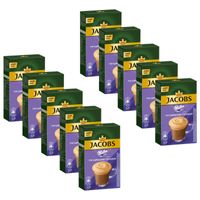 JACOBS Löskaffee Typ Cappuccino Milka* Geschmack 10 x 8 Sticks - 80 Getränke