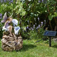 Smart Solar Solar-Kaskadenbrunnen Liliana