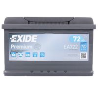 Exide EA722 Premium Carbon Boost 12V 72Ah 720A Autobatterie inkl. 7,50€ Pfand