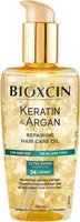 Bioxcin Keratin & Argan Reparierendes Haarpflegeöl 150ml - Tiefenwirksame Pflege für Geschädigtes Haar - Mit Anti-Frizz Effekt - Für Alle Haartypen