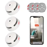 X-Sense XS01-WT Intelligenter Rauchmelder mit Wifi - Mit Magnethalterung - 3 Rauchdetektoren - Tuya Smart Home - Europäischen Norm - Brandmelder