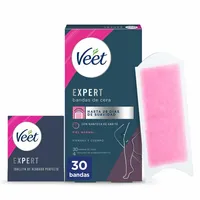 Veet Expert Corporal Bandas De Cera Piel Normal 30 U