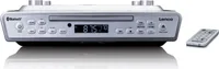 Podblatowe radio kuchenne Lenco KCR-150 - Bluetooth® - pamięć stacji - 2 x 3 Watt RMS - zestaw do montażu podblatowego - wejście AUX - funkcja timera - biały