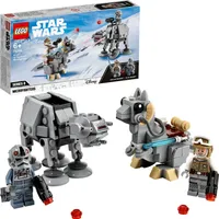 LEGO 75298 Star Wars AT-AT vs. Tauntaun Microfighters Bauset mit Luke Skywalker und AT-AT Pilot Minifiguren