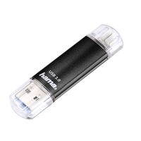 hama USB 3.0 OTG Speicherstick FlashPen "Laeta Twin" 32 GB
