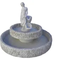 ANTIKES WOHNDESIGN Spring- & Zierbrunnen AWD-SS-083 B:115cm H:106cm
