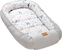 Very Morning & Grey Velvet Baby nest Kokon XXL