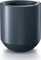 Sleek Planter with Smooth Surface and Elevated Tapered Base - Available in Multiple Colors