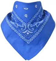 Bandana Paisley Koenigsblau
