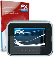 atFoliX FX-Clear 3x Schutzfolie kompatibel mit Blackmagic Design Cinema Camera (PL/EF/MFT) Displayschutzfolie