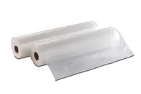 Solis Vakuumierfolie für Vakuumierer, 2 Rollen BPA-frei, 600x40 cm, Dicke 110 µm