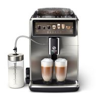 Saeco Xelsis Suprema SM8885 Kaffeevollautomat, Espressomaschine, Kaffeebohnen, Gemahlener Kaffee, Eingebautes Mahlwerk, Edelstahl