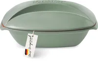 Römertopf Bräter CULINARIO für 4 Personen - 3 Liter Schmortopf mit Deckel aus Keramik – Zum Schmoren, Braten und Dampfgaren - Backofengeeignet