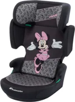 Bebeconfort Disney RoadSafe i-Size, Reboarder Kindersitz, 3,5–12 Jahre, Klappbarer, Gurtinstallation, 14 Kopfstützenpositionen, Authentic Minnie