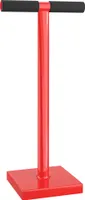 Wiltec kompaktor půdy 11,5 kg z oceli, výška 83 cm, se základovou deskou 20 x 20 cm a T-rukojetí pro hutnění, ruční pěchovač Pěchovač půdy pro zahradnictví
