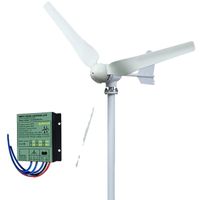 Windgenerator, 4000W Leistung, geringe Geräuschentwicklung, 48V, 3 Klingen, mit MPPT-Steuerung