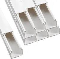 40x 1m yourDroid Kabelkanal - 16x16 mm weiss - Selbstklebend