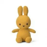 Nijntje Miffy Sitting Mousseline Yellow - 23 cm - 9"