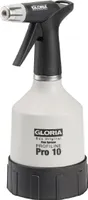 GLORIA Handsprüher Pro 10 | 1,0 L Sprühflasche mit Doppelhubpumpe| Für Industrie und Handwerk | Stufenlos verstellbare Düse | Ölfest