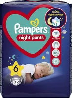 Windeln pampers Nachthöschen 15kg+, Größe 6-groß, 19 Stück
