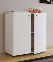 VandolV1 Kommode 2 Türen weiß.