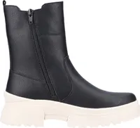 Rieker Chelsea Boot - Schwarz Synthetik Größe: 38 Normal