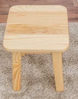 Holzhocker massiv