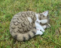 lebensecht Katzenfigur Katze Frida Deko