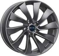 litá kola MAK SOLAR 8.5x18 5x114,3 ET 38 GLOSS GUN METALLIC