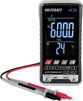 VOLTCRAFT VC33 Ručný multimeter kalibrovaný (ISO) digitálny Displej (počty): 5999 (VC-13948585)