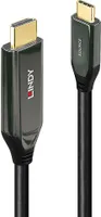 Lindy 43368, 2.0/3.2 Gen 2 (3.1 Gen 2), USB Type-C, výstup HDMI, 7680 x 4320 pixelov