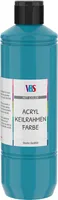 VBS Acryl Keilrahmenfarbe, 500ml Türkis