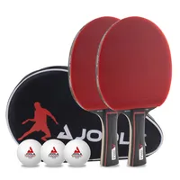 Joola Tischtennis Set Duo Pro | Tischtennisschläger Tischtennisbälle Tischtennishülle Schläger Ball Hülle