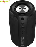 ZEALOT S32 Drahtloser Bluetooth-Lautsprecher für den Außenbereich, Mini-Audio-Subwoofer, unterstützt Bluetooth/TF-Karte/U-Disk/AUX-IN, mehrere Wiedergabemodi, Schwarz