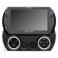 Sony PSP Go, PlayStation Portable go (PSP go), Schwarz, 9,65 cm (3.8"), 480 x 272 Pixel, 16,77M, 16 GB