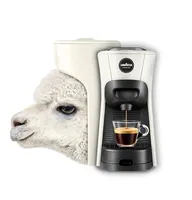 Lavazza LM 840 Tiny Eco Automatický manuálny kávovar na kapsule, 0,6 l, biela/čierna
