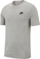 Nike M Nsw Club Tee Dk Grey Heather/Black Dk Grey Heather/Black Xxl