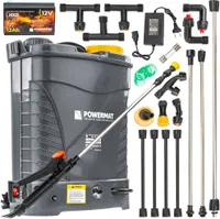 POWERMAT Aku zádový postřikovač 16 l, 12 V, 12 Ah - PM-OA-16T