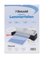 Betzold - Laminier-Folien A4 100 Stück - Laminier-Taschen Folier-Folien