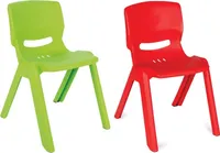 Siva 20141-20144 2er Set Kinderstuhl &quotGr?n&quot + &quotRot