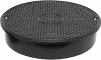 Schachtabdeckung Kanaldeckel Polypropylen DN315 KARMAT P315 A15 mit Kindersicherung