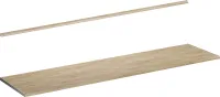 Vicco Küchenarbeitsplatte R-Line, 240 cm, Goldkraft Eiche