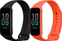 kwmobile 2x Sportarmband kompatibel mit Amazfit Band 7 Armband - Fitnesstracker Band Set aus TPU Silikon